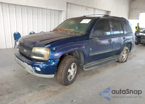 2002 Chevrolet Trailblazer из США, поврежденный, VIN 1GNDT13S522370564